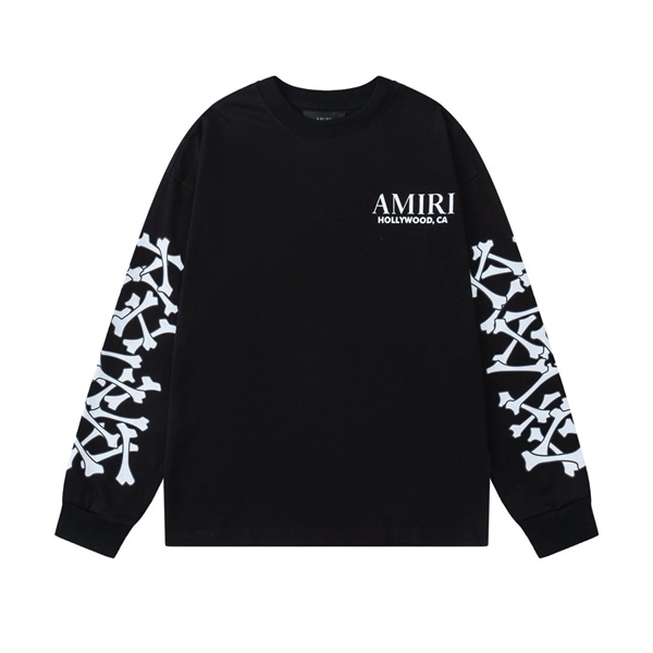  柔らかな着心地 AMIRI アミリ コピー ロングスリーブカットソー ストリート仕様 着映え有力