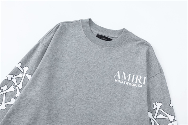  柔らかな着心地 AMIRI アミリ コピー ロングスリーブカットソー ストリート仕様 着映え有力