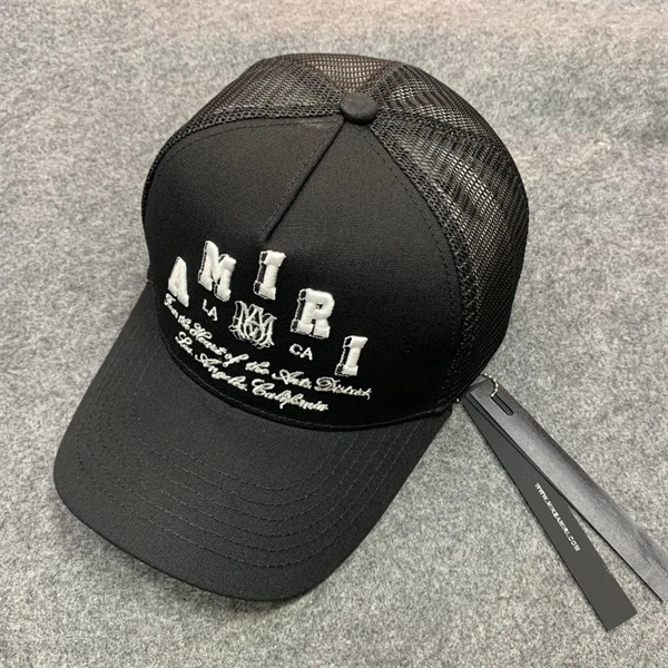 クラシックフォルム 通気性仕様 AMIRI アミリ コピー メッシュキャップ ストリート小物 コーデ即戦力