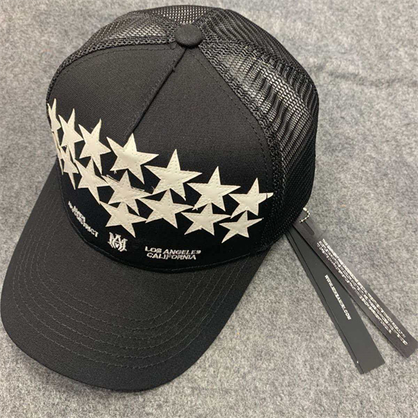 レタリングアクセント 通気性仕様 AMIRI アミリ コピー メッシュキャップ サイズ調節対応 海外ストリート支持