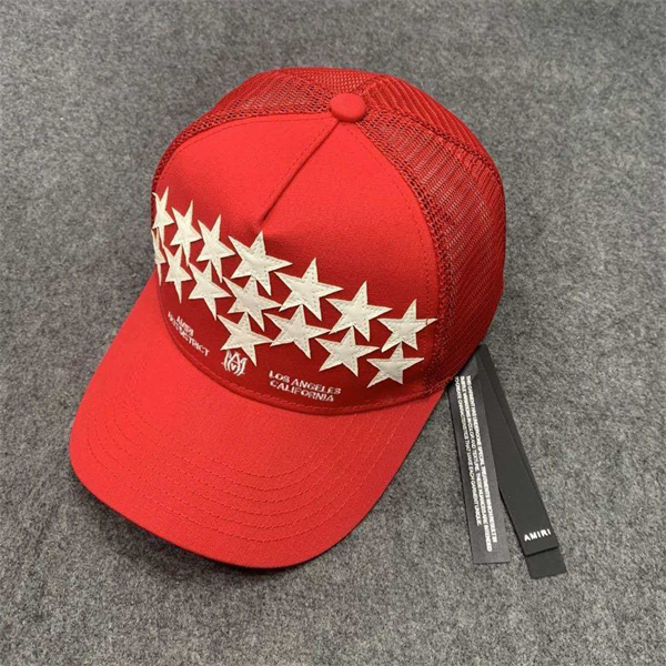 レタリングアクセント 通気性仕様 AMIRI アミリ コピー メッシュキャップ サイズ調節対応 海外ストリート支持
