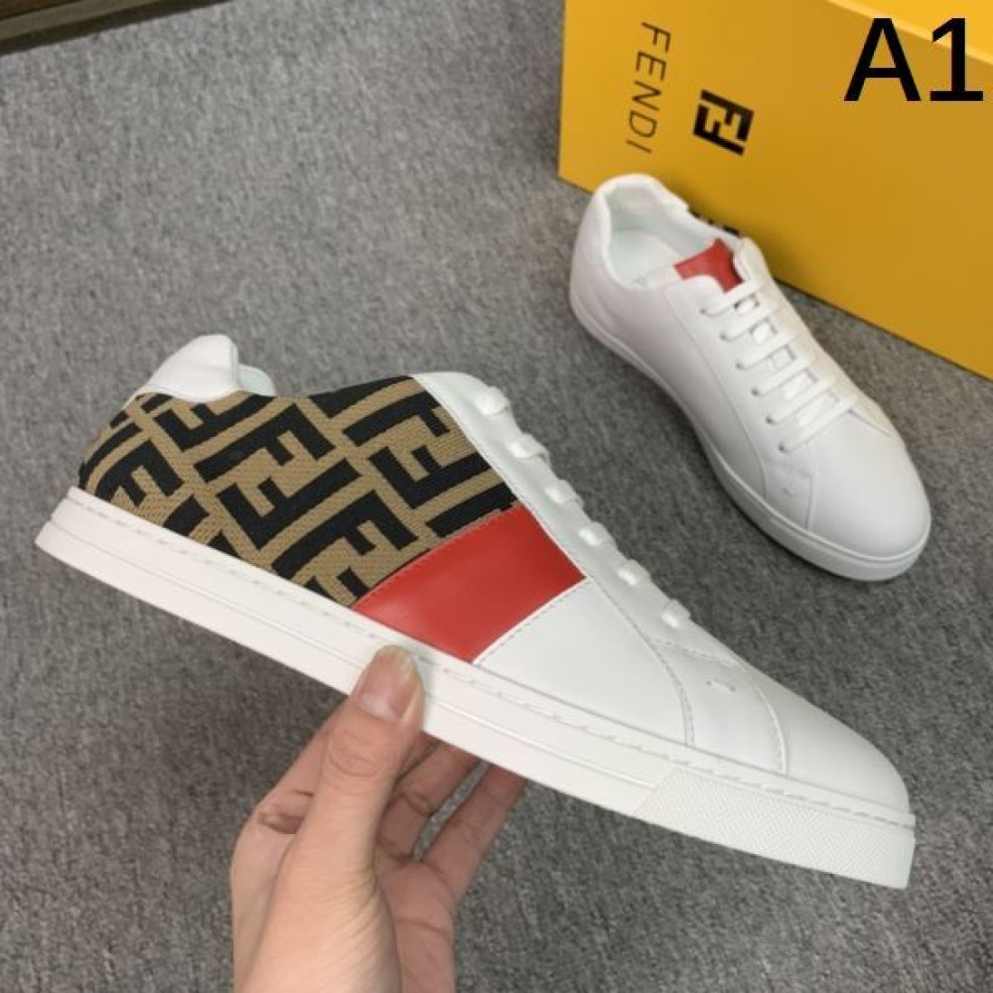 上質でモダンな印象FENDI コピー カジュアルシューズ 人気急上昇中