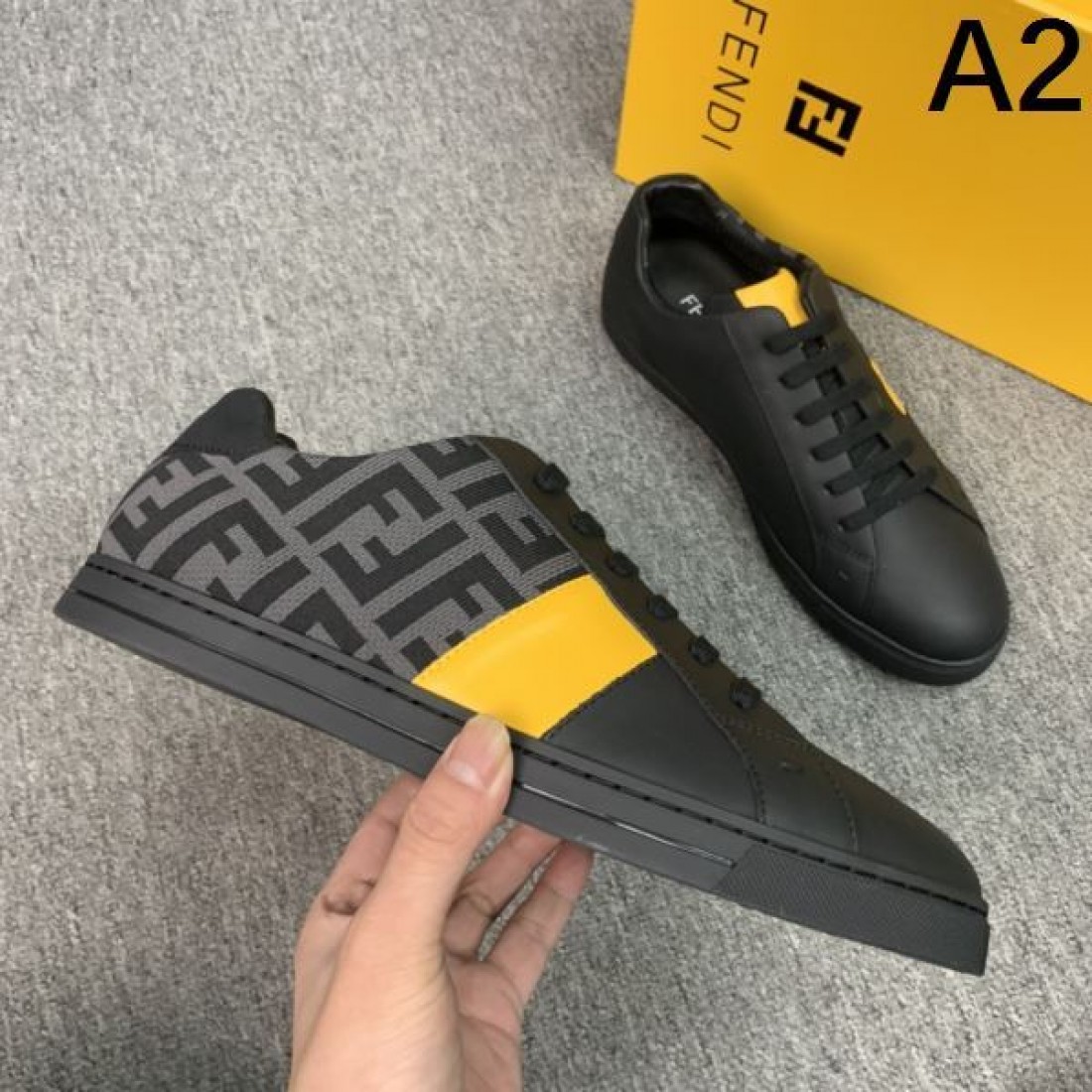上質でモダンな印象FENDI コピー カジュアルシューズ 人気急上昇中