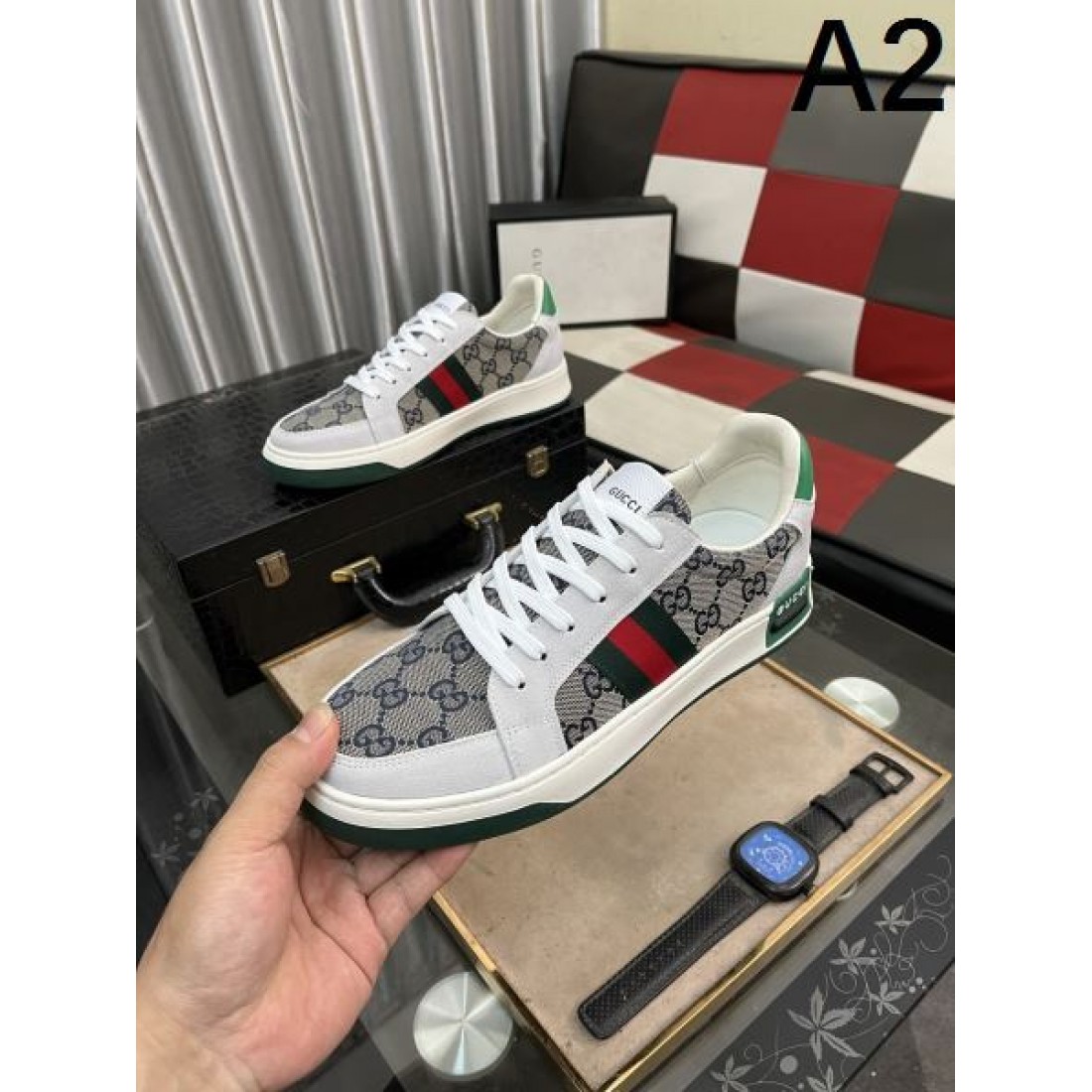 個性派アイテム GUCCI グッチ コピー カジュアルシューズ 完売続出