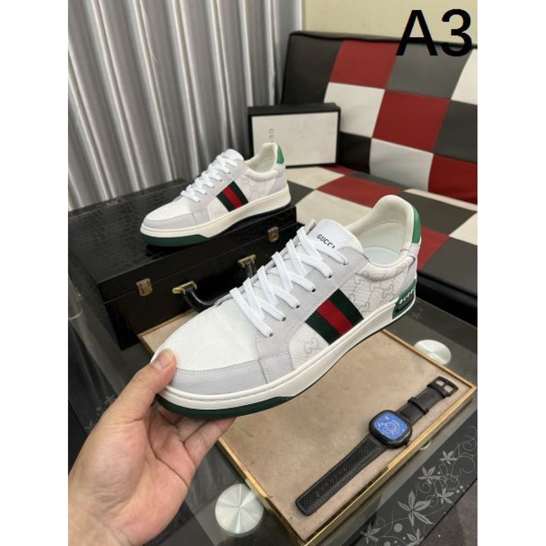 個性派アイテム GUCCI グッチ コピー カジュアルシューズ 完売続出