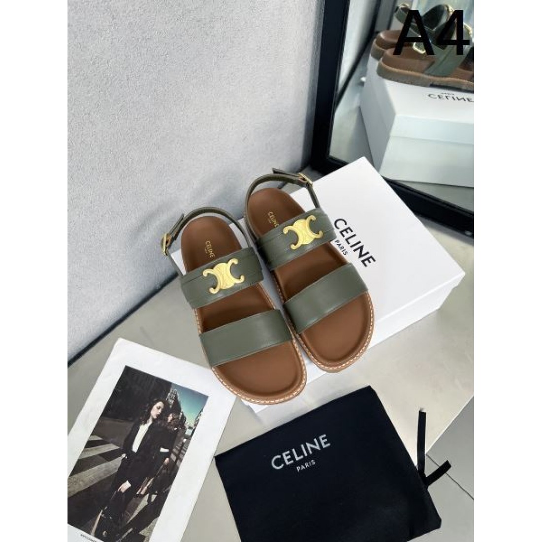 CELINE セリーヌ コピー サンダル大人の余裕感じる上品で軽やかなデザイン