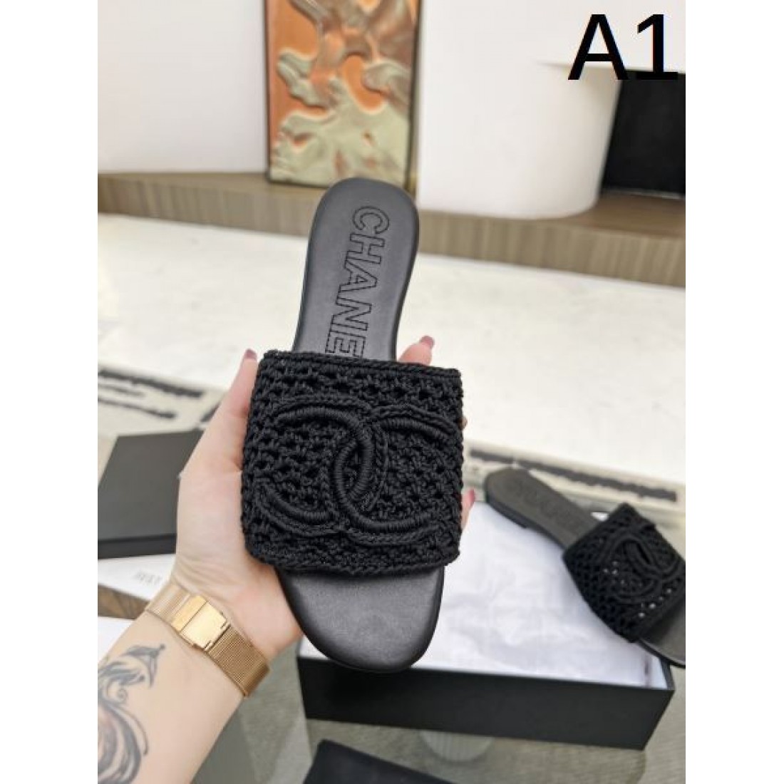 見逃し厳禁 CHANEL シャネル コピー レディースサンダル エレガントな雰囲気
