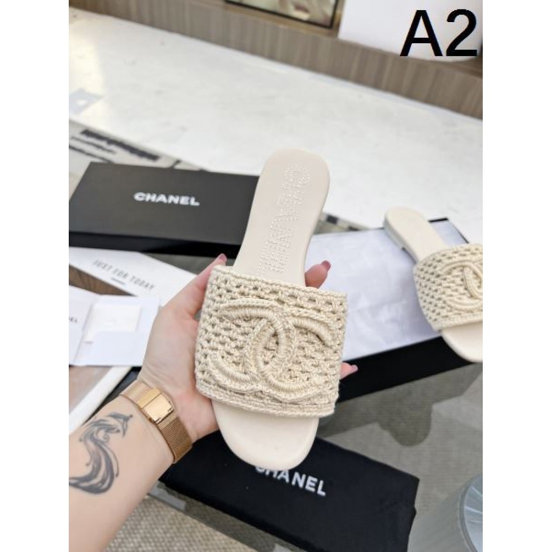 見逃し厳禁 CHANEL シャネル コピー レディースサンダル エレガントな雰囲気