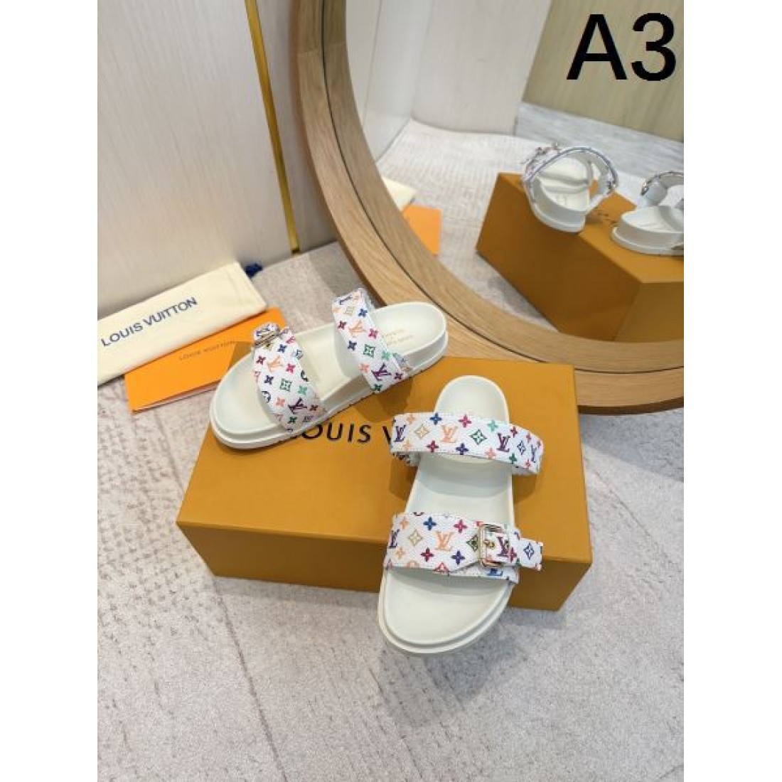 モダンな魅力漂う コピー サンダル LOUIS VUITTON ルイヴィトン 限定感も