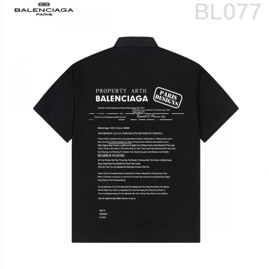 シンプルながら個性的な バレンシアガ コピー シャツ BALENCIAGA 