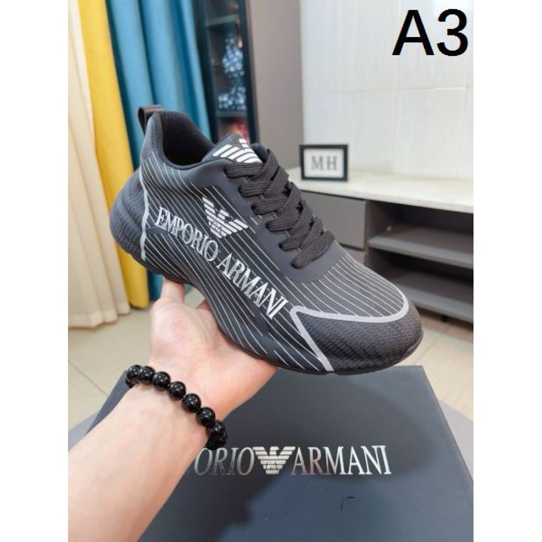 人気沸騰中！おしゃれ新品 ARMANI アルマーニ コピー スニーカー 大人可愛い