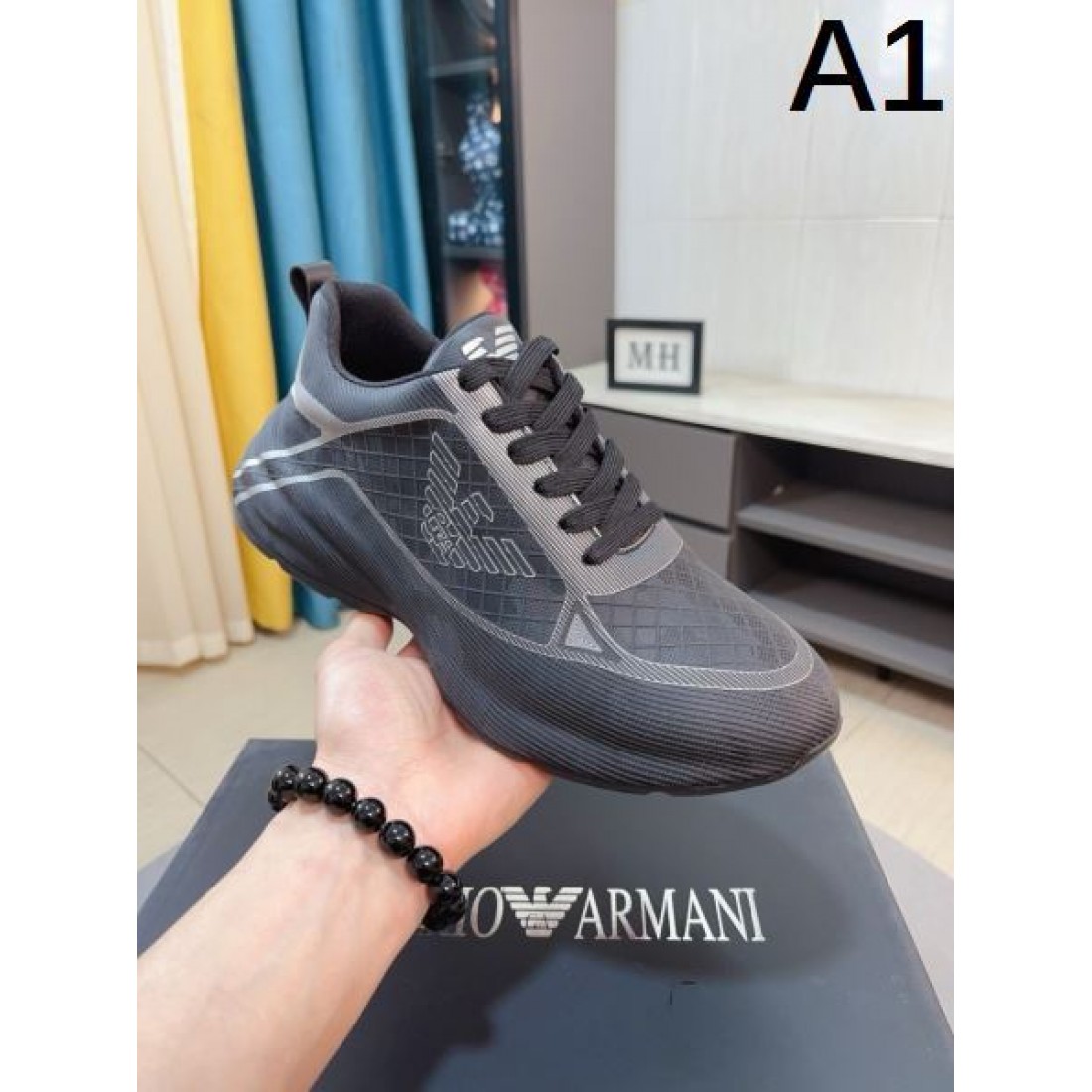 スタイリッシュなスタイル ARMANI アルマーニ コピー スニーカー 期間限定