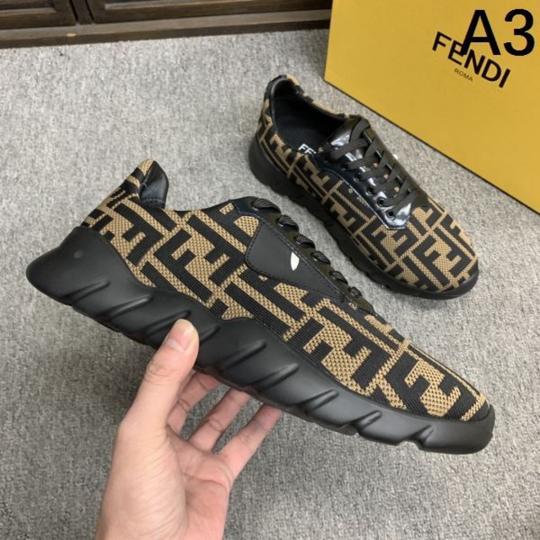 機能性と美しさが融合FENDI コピー スニーカー フェンデイの逸品モデル