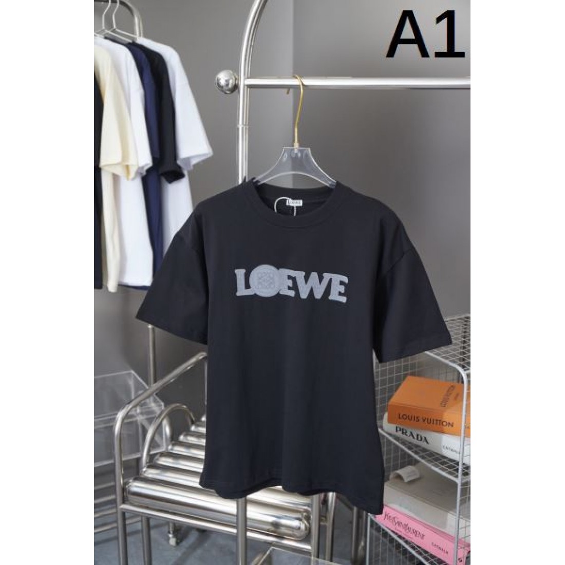 こだわり抜かれた逸品 LOEWE ロエベ コピー 半袖Tシャツ 美しいシルエット