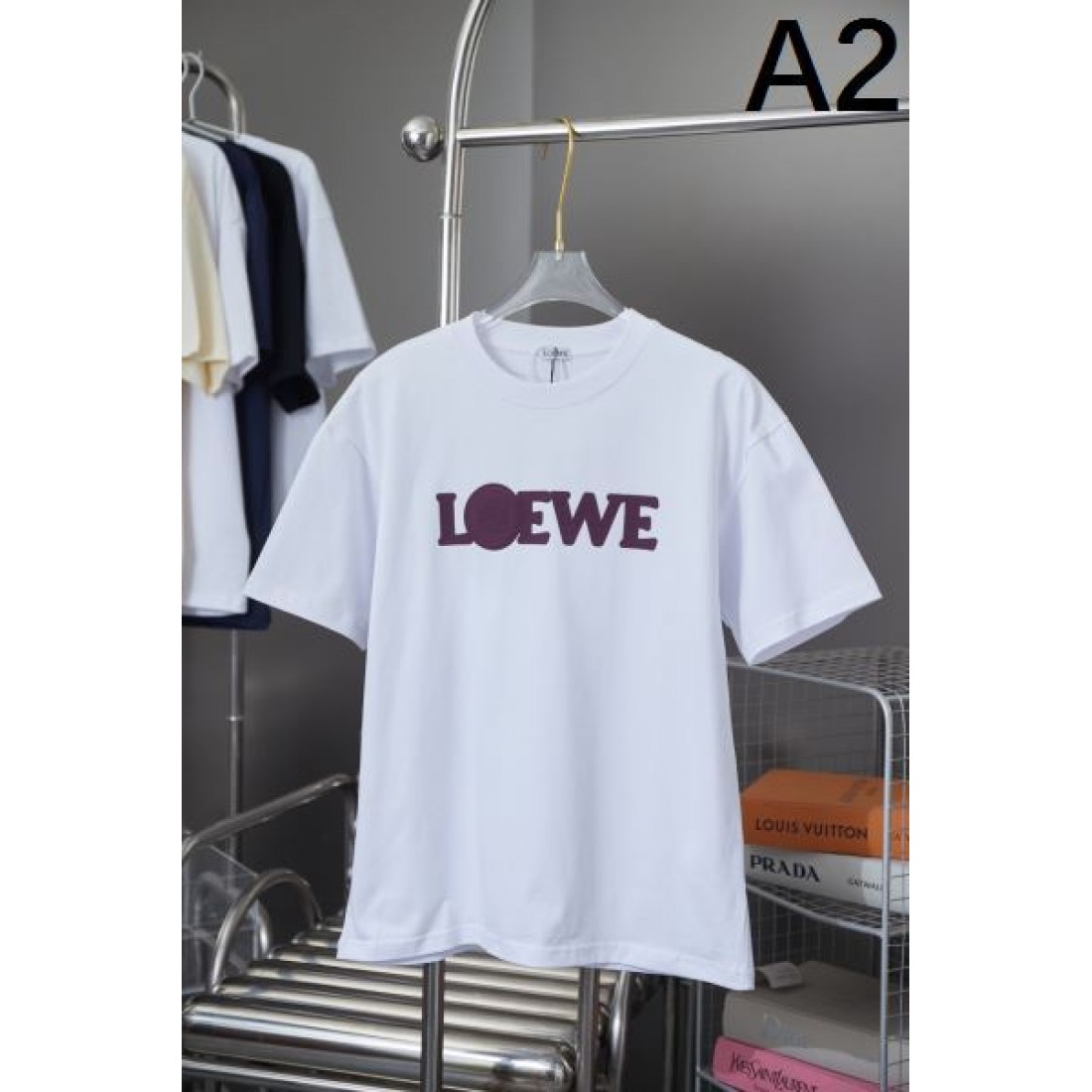 こだわり抜かれた逸品 LOEWE ロエベ コピー 半袖Tシャツ 美しいシルエット
