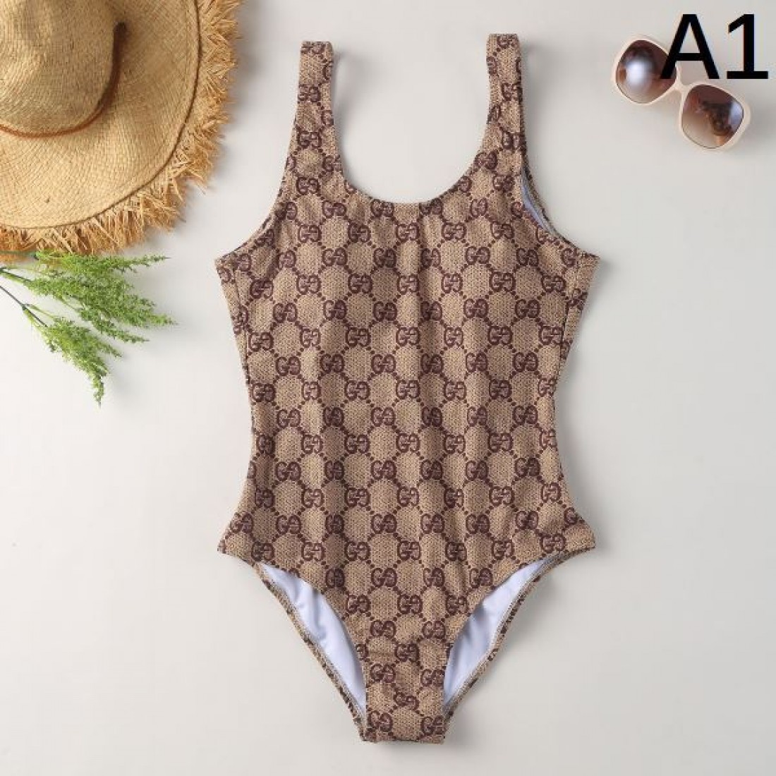 シーズンの流行にチェック GUCCI グッチ コピー 水着 大人可愛い