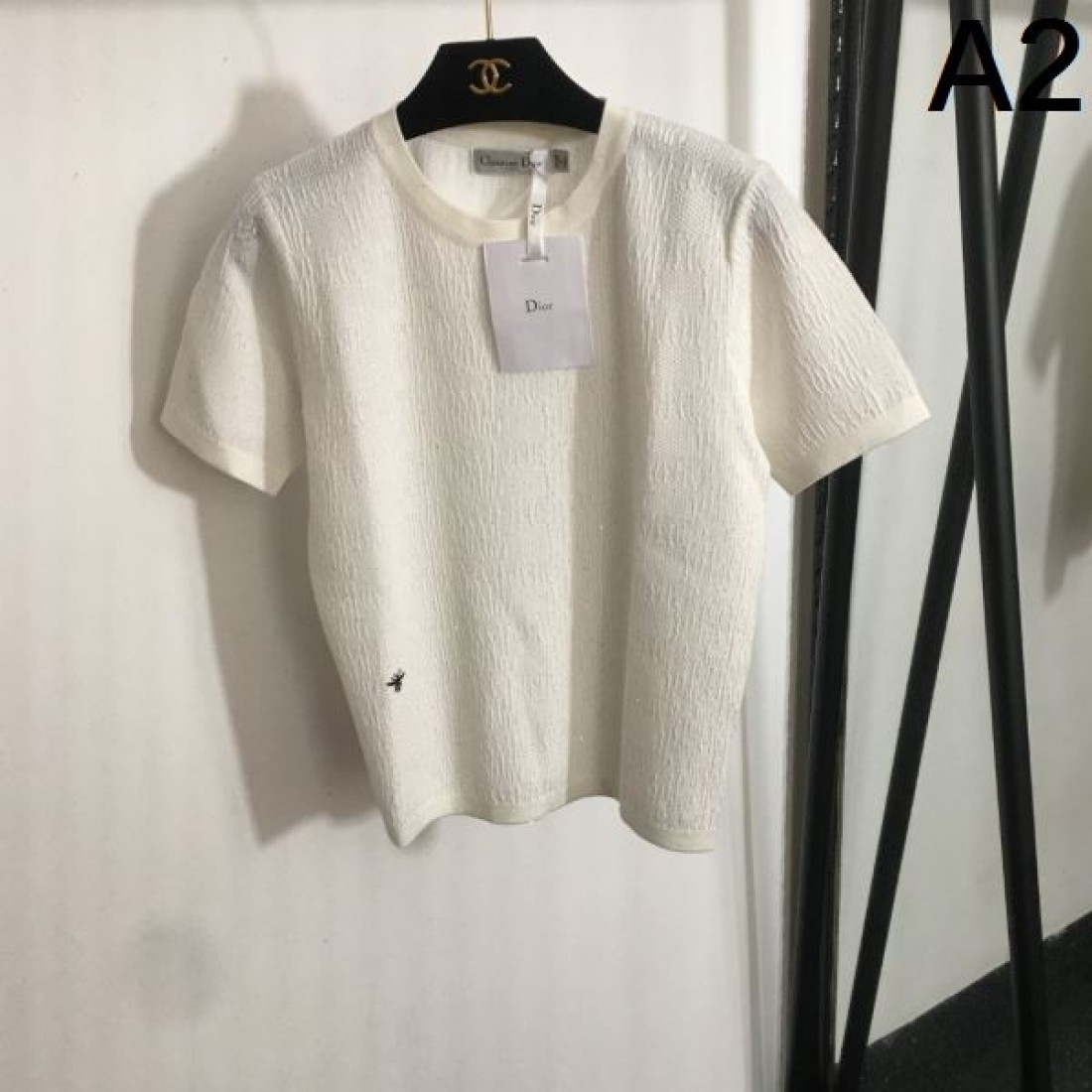 ラグジュアリー感満載  DIOR ディオール コピー 半袖ニット 格別な存在感