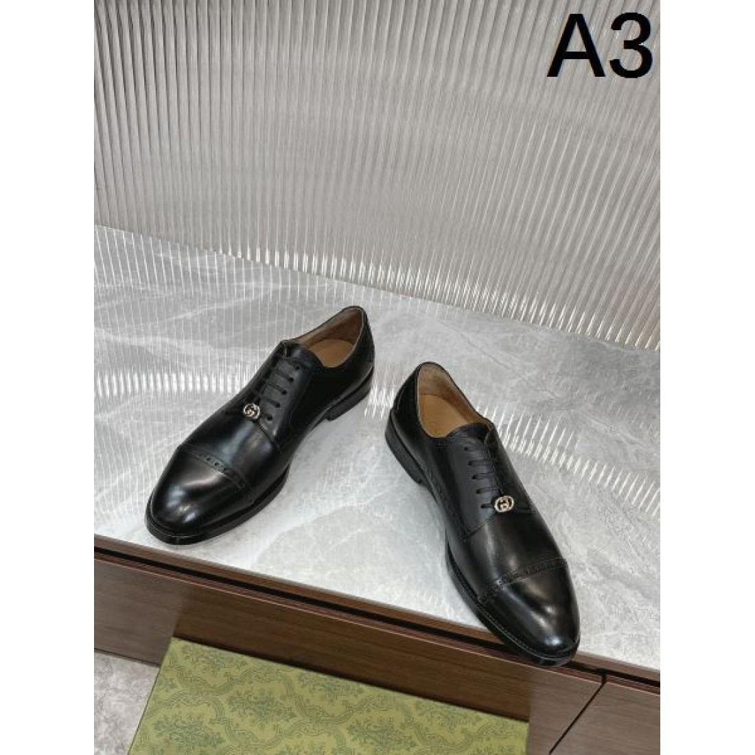  落ち着きが漂う洗練された GUCCI グッチ コピー ビジネスシューズ