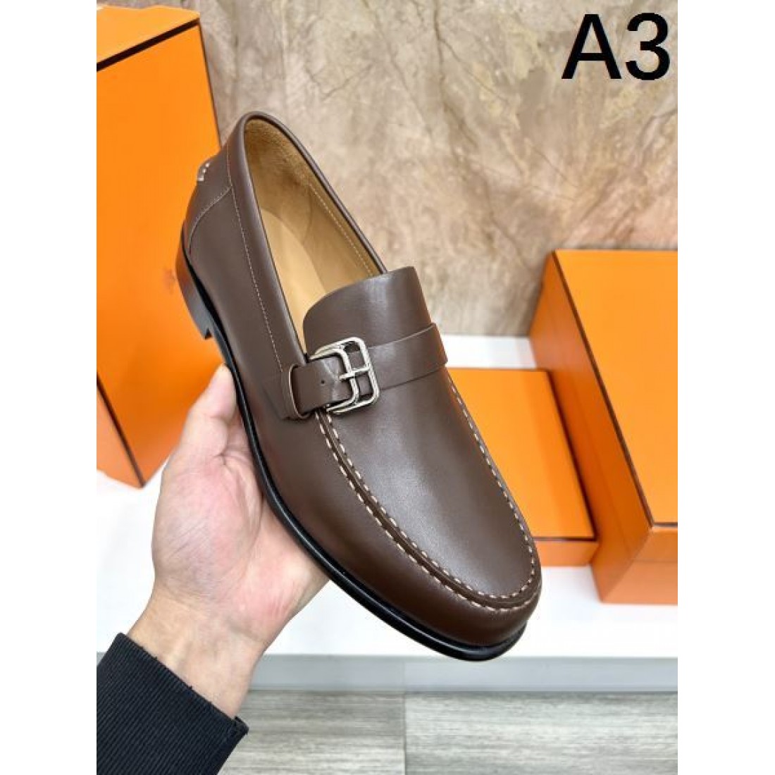 エルメス コピー ビジネスシューズ HERMES 気品あふれる仕上がりが魅力
