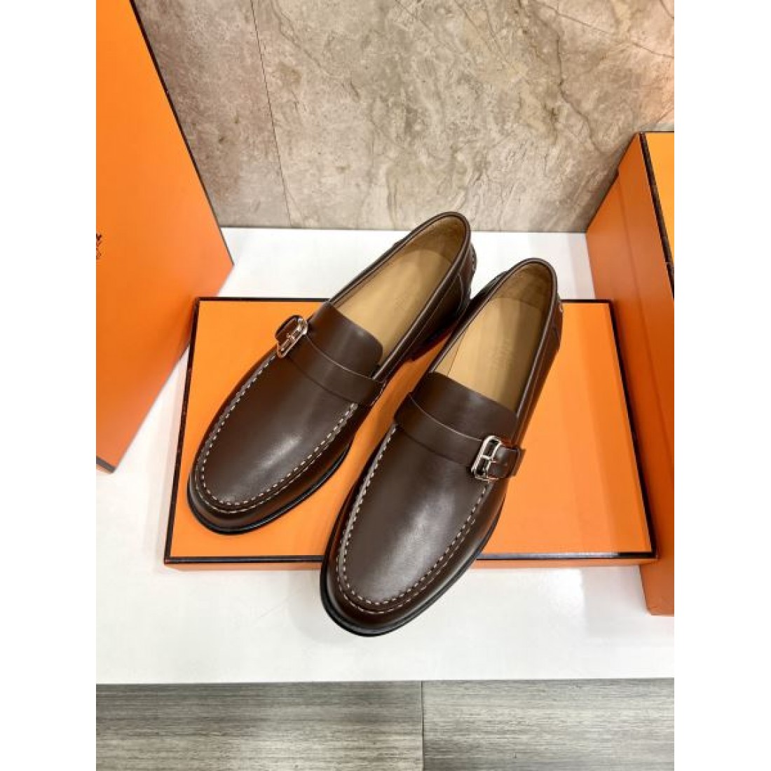 エルメス コピー ビジネスシューズ HERMES 気品あふれる仕上がりが魅力