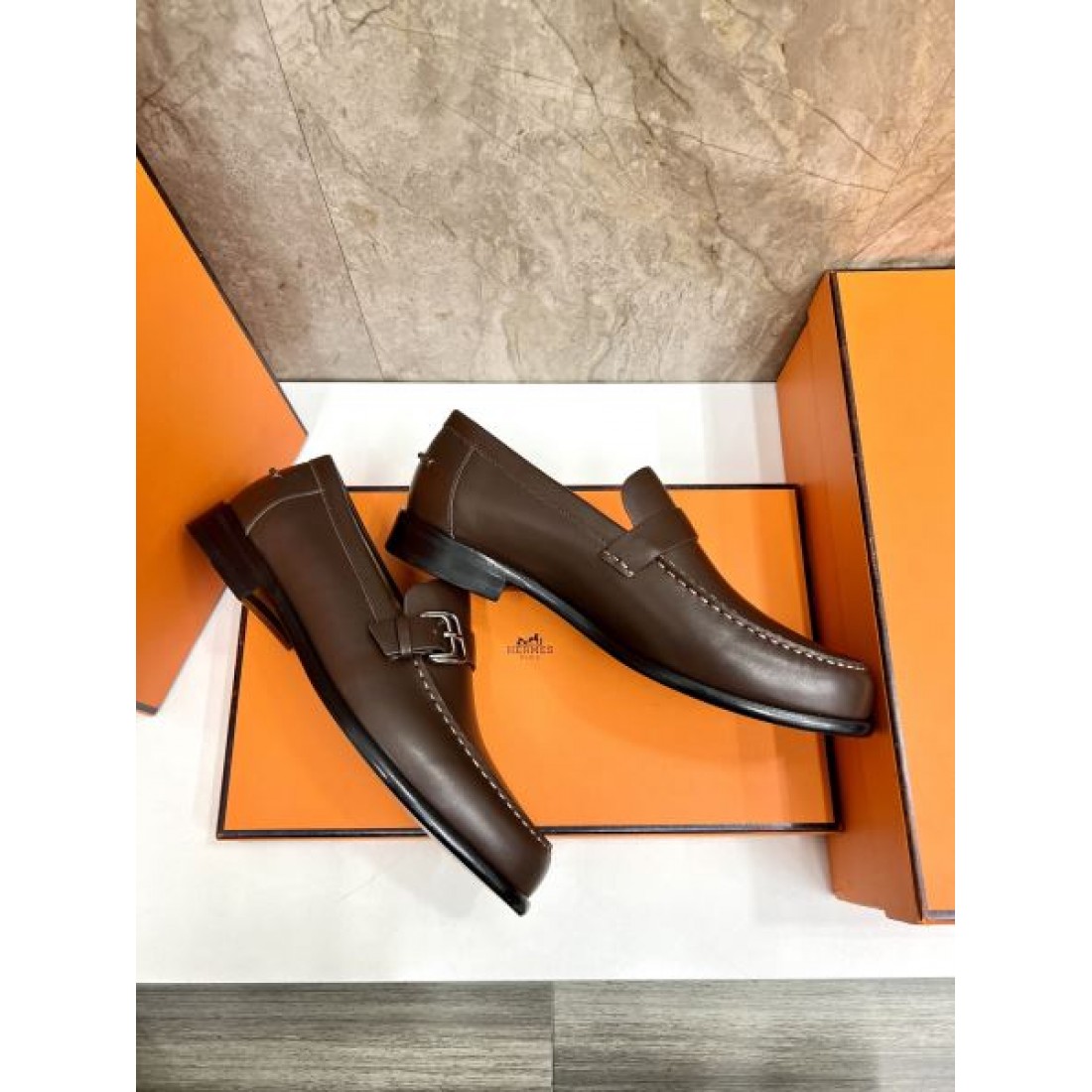 エルメス コピー ビジネスシューズ HERMES 気品あふれる仕上がりが魅力