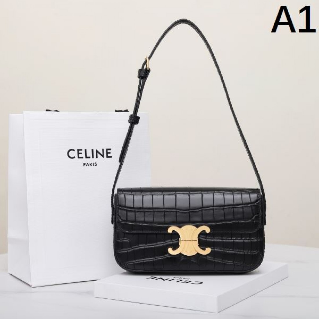 上品でモダンな CELINE セリーヌ コピー ショルダーバッグ 洗練された魅力
