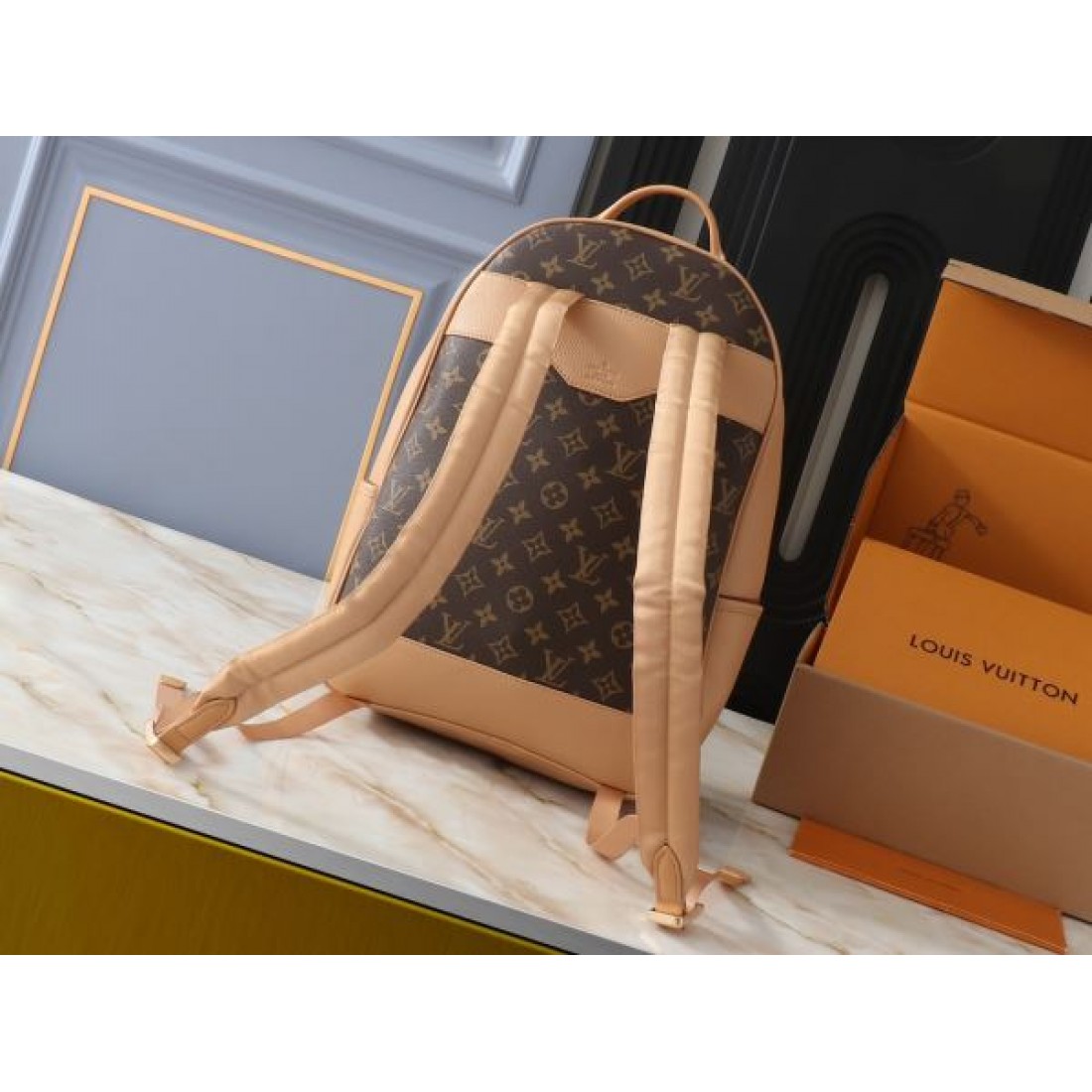 LOUIS VUITTON コピー バックパック ロゴ セールでお勧め ルイヴィトン