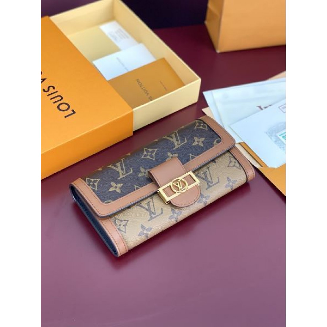 高級感と整理力を備えた LOUIS VUITTON ルイヴィトン コピー 長財布