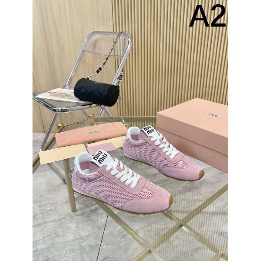 V MIU MIU ミュウミュウ コピー スニーカー 軽快で洗練されたスタイルが人気