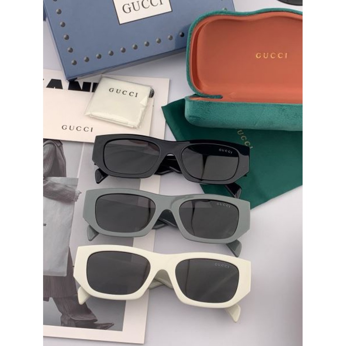 GUCCI グッチ 偽物 サングラス トレンド感 柔らかなエレガンスを纏う