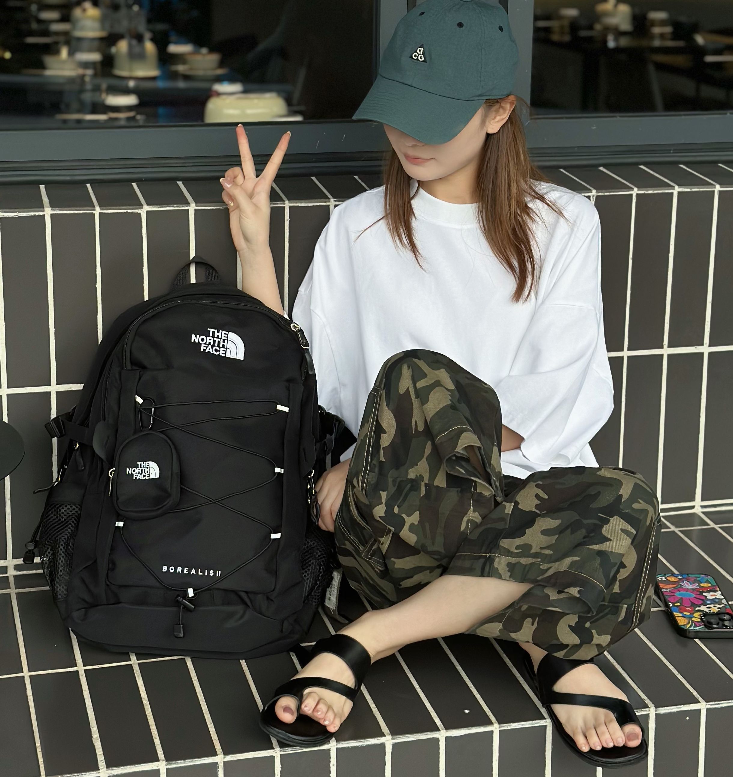 THE NORTH FACE バックパック、アウトドア魂と都市スタイルの融合