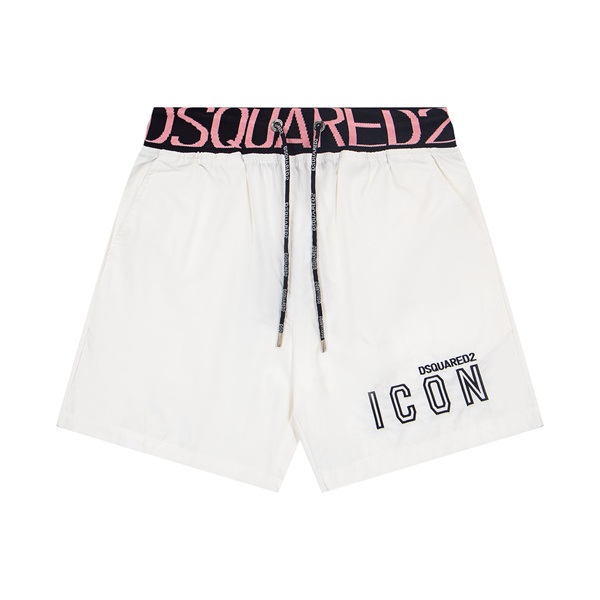 スポーティーな存在感を放つ、ディースクエアード コピー ロゴショートパンツ