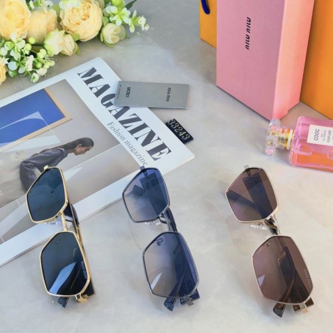 ラグジュアリーな魅力 MIU MIU ミュウミュウ コピー サングラス 限定コレクション