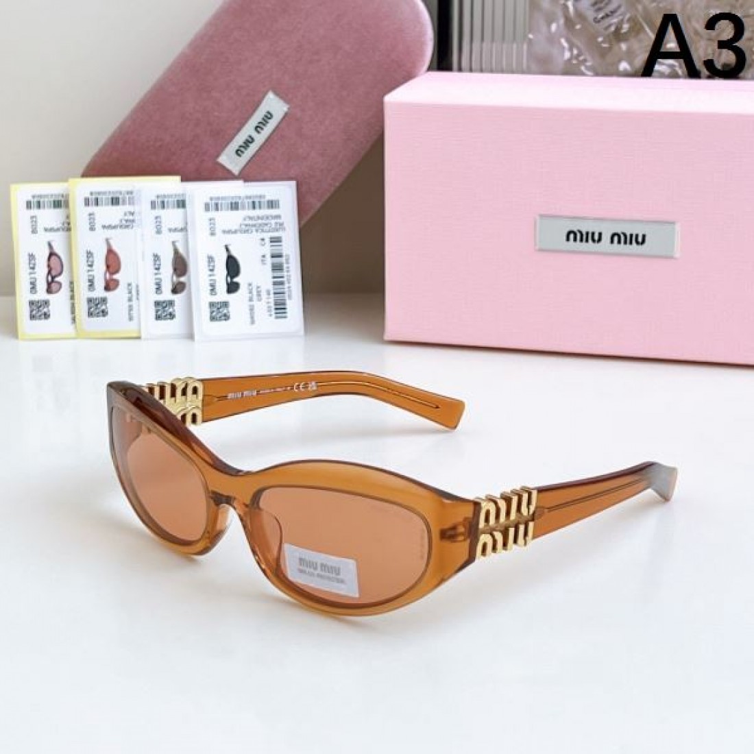 品薄状態続出 MIU MIU ミュウミュウ コピー サングラス 再入荷待ち