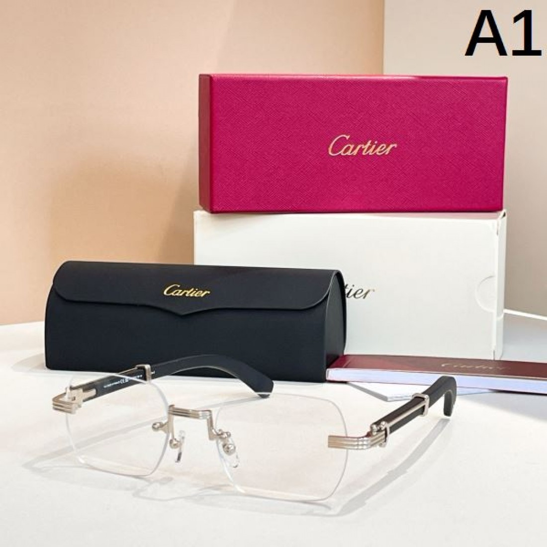 CARTIER カルティエ スーパーコピー 透明サングラス 優美 クラシカルな