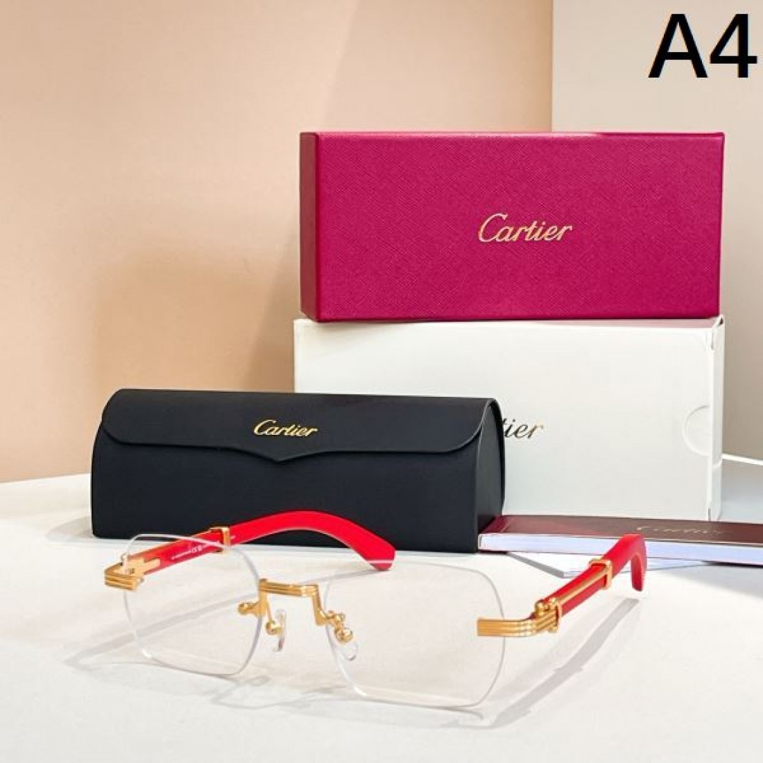 CARTIER カルティエ スーパーコピー 透明サングラス 優美 クラシカルな 