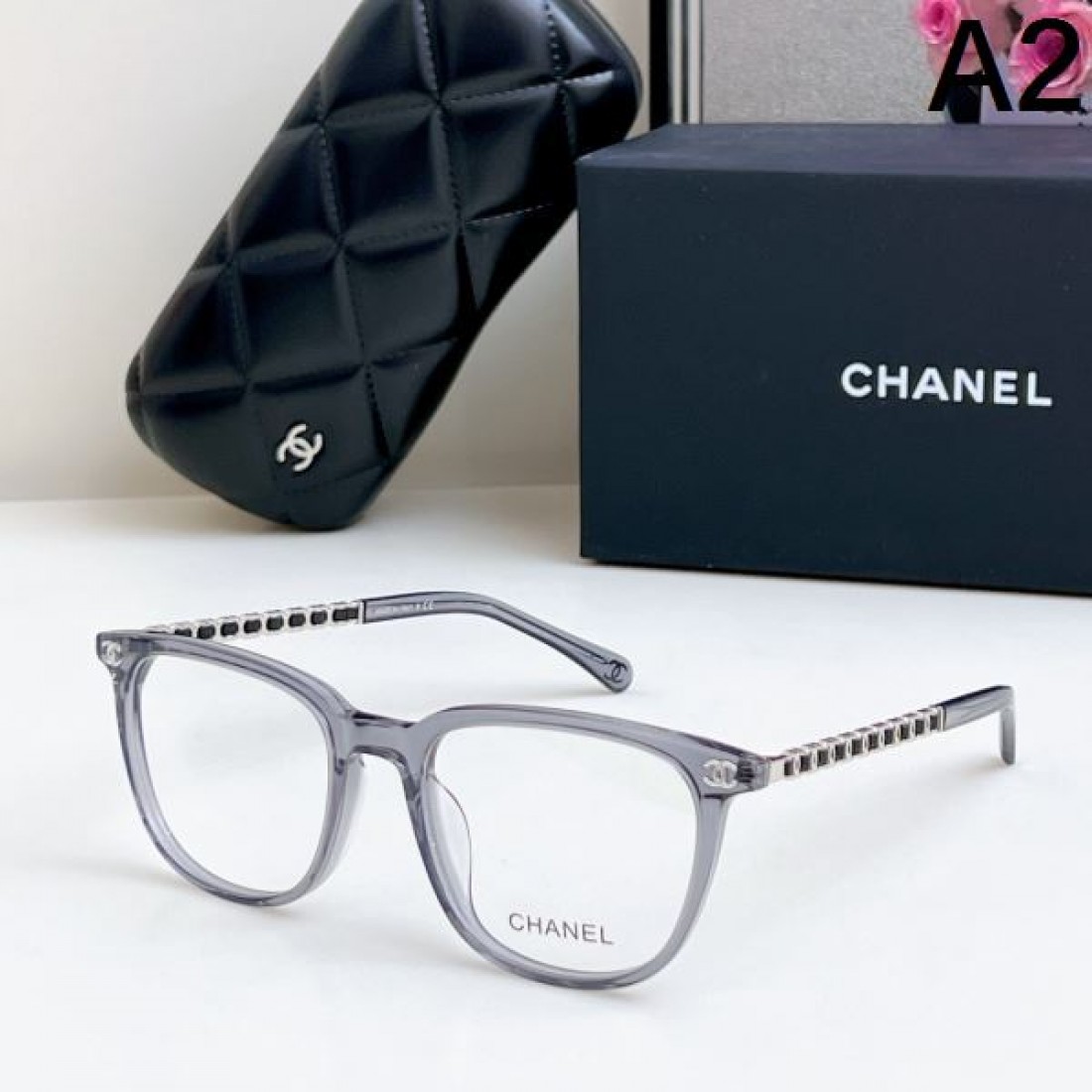 CHANEL シャネル コピー 透明サングラス 鮮やか 立体感のある 