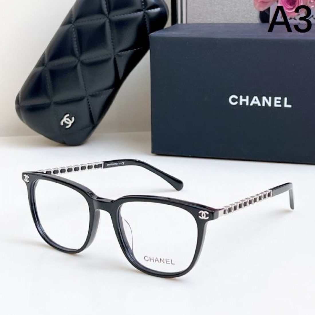 CHANEL シャネル コピー 透明サングラス 鮮やか 立体感のある 