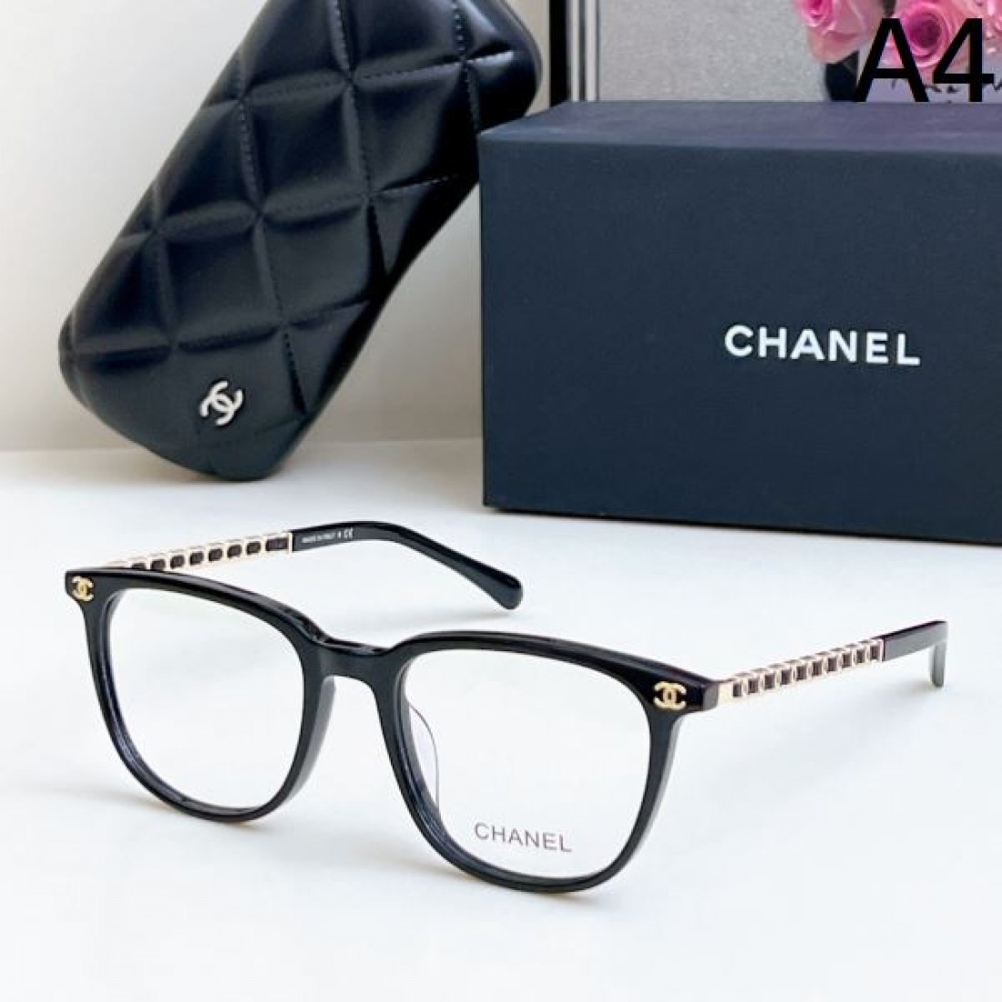 CHANEL シャネル コピー 透明サングラス 鮮やか 立体感のある 