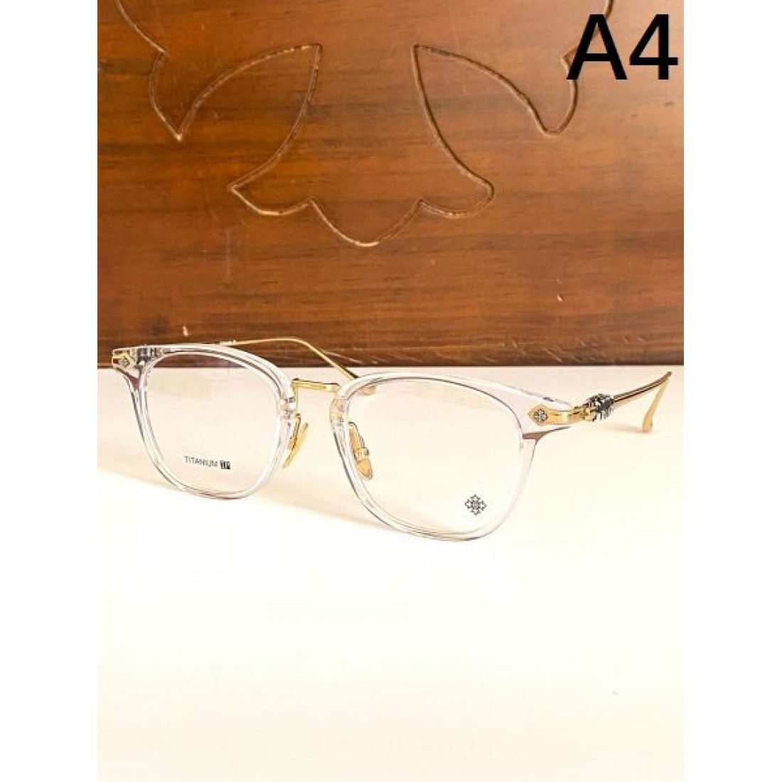 華やか 精巧な クロムハーツ コピー 透明サングラス CHROME HEARTS