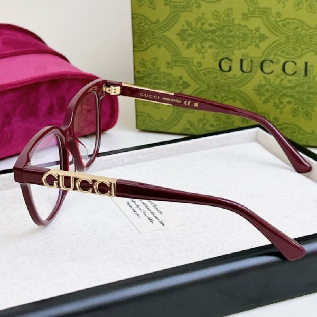 華やか トレンド感満載の GUCCI グッチ コピー 透明サングラス