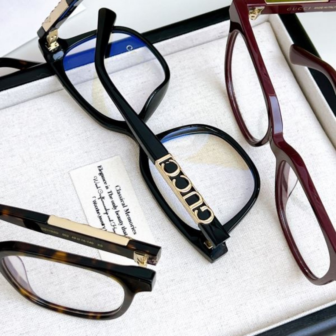華やか トレンド感満載の GUCCI グッチ コピー 透明サングラス
