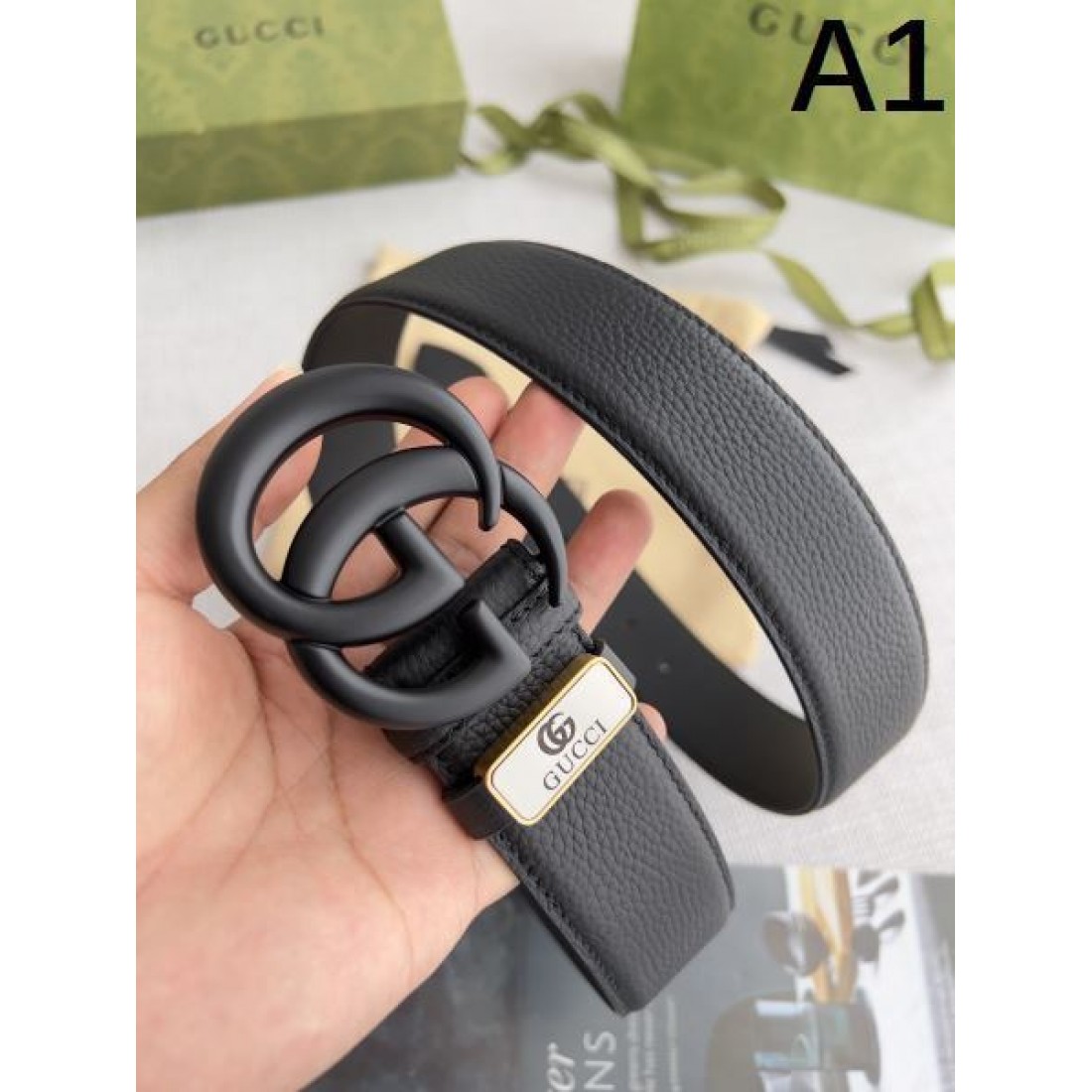 GUCCI 大人っぽい モダンでスマートな印象の グッチ コピー ベルト
