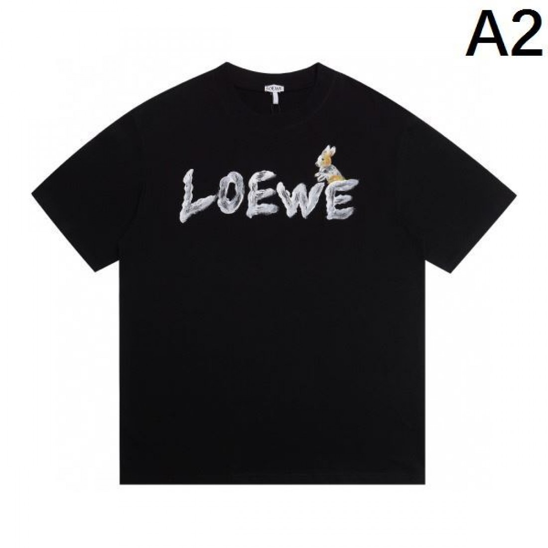 LOEWE 大胆でアーティスティックな ロエベ コピー 半袖Tシャツ 個性的