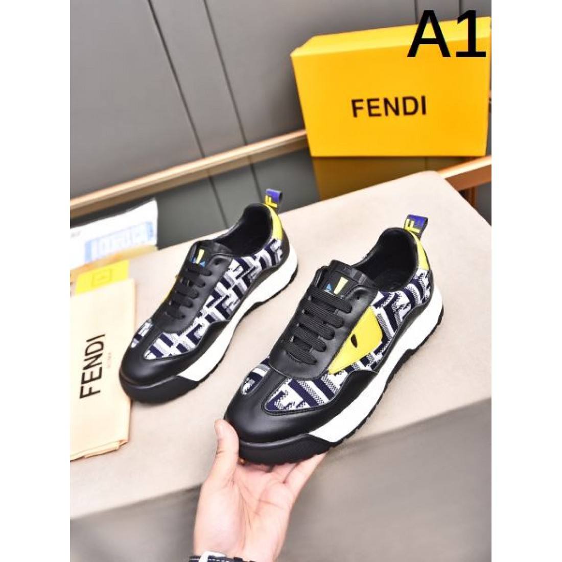 オールシーズン活躍 FENDI フェンディ コピー カジュアルシューズ 見逃し厳禁