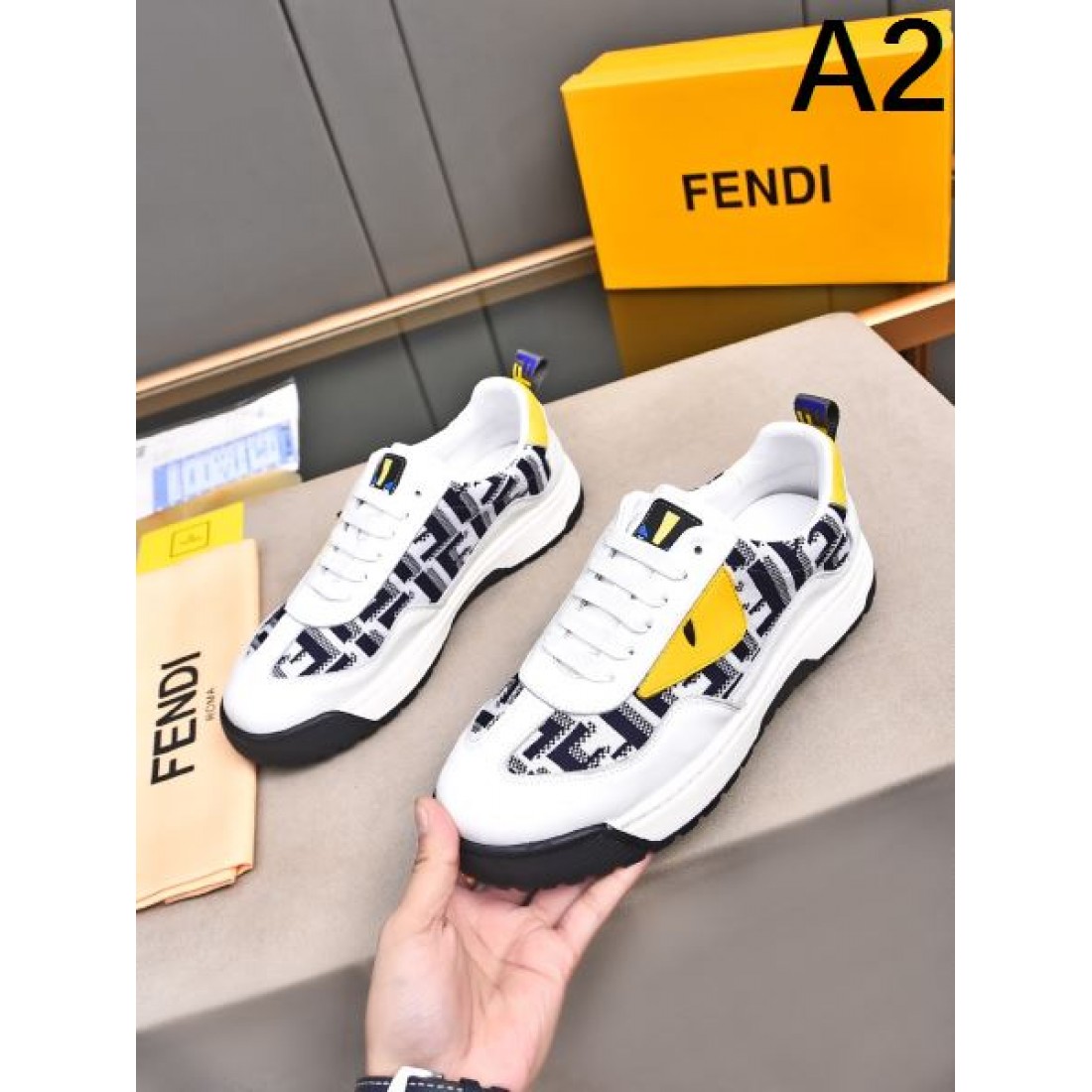 オールシーズン活躍 FENDI フェンディ コピー カジュアルシューズ 見逃し厳禁