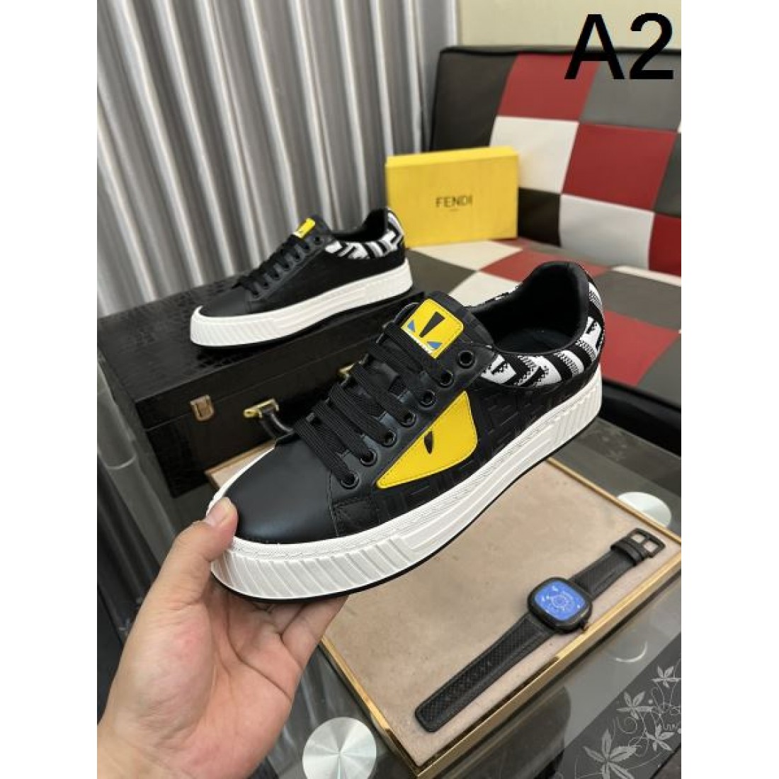 旬コーデに最適 FENDI フェンディ コピー カジュアルシューズ 大人カジュアルに