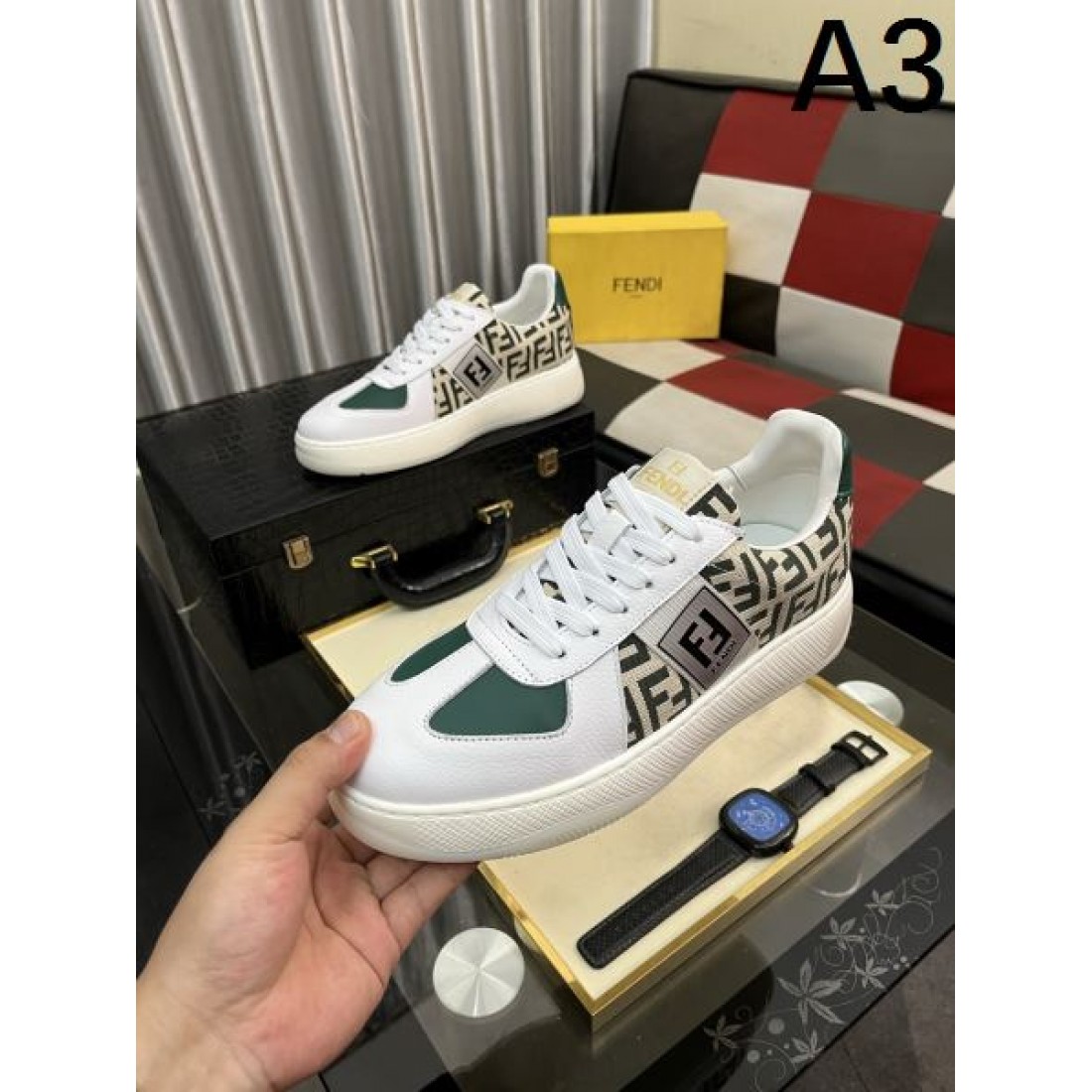  FENDI フェンディ コピー カジュアルシューズ 快適で落ち着いたデザインが特徴