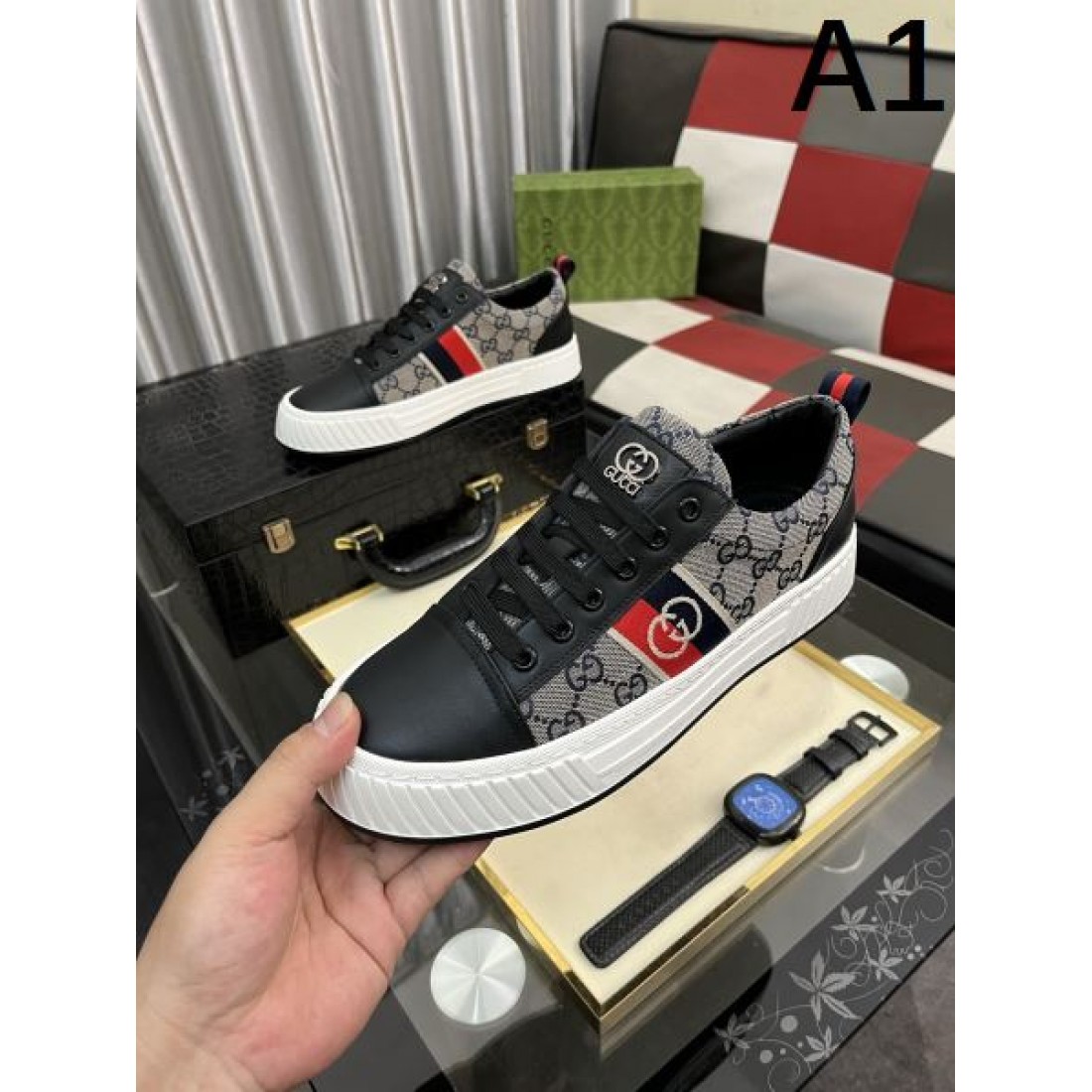 高級感ただよう GUCCI グッチ コピー カジュアルシューズ モダンで快適な