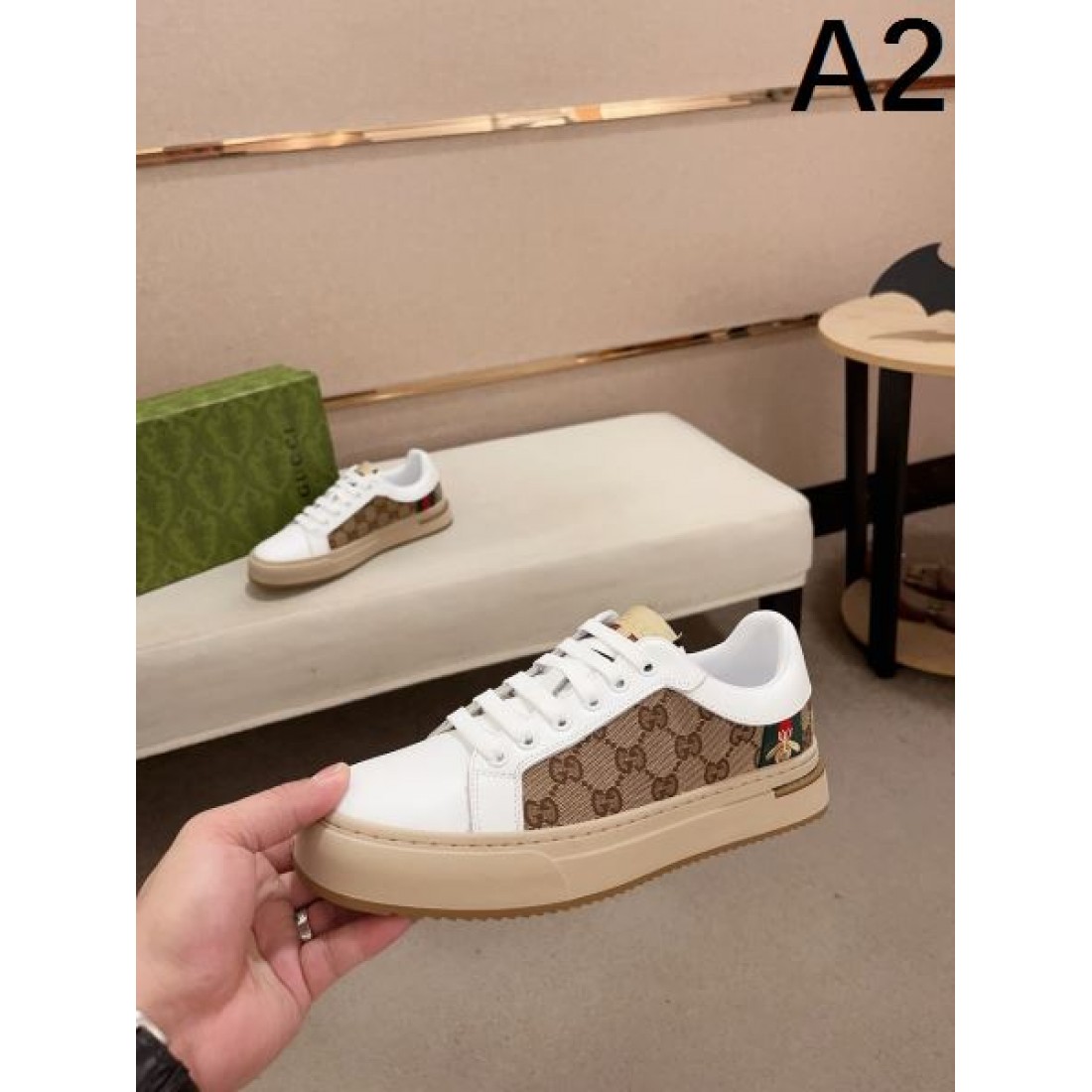 GUCCI グッチ コピー カジュアルシューズ スマートで注目度の高い仕上がり